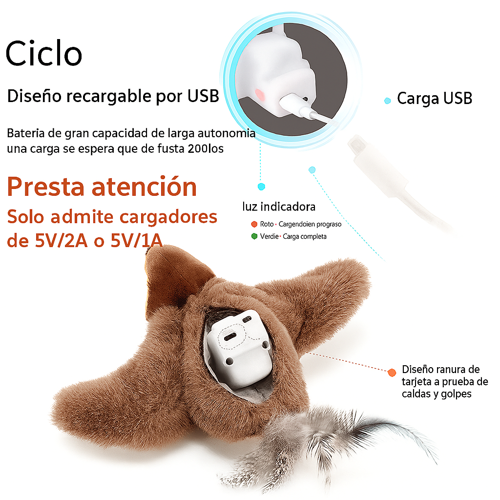PAJARO INTERACTIVO PARA GATOS