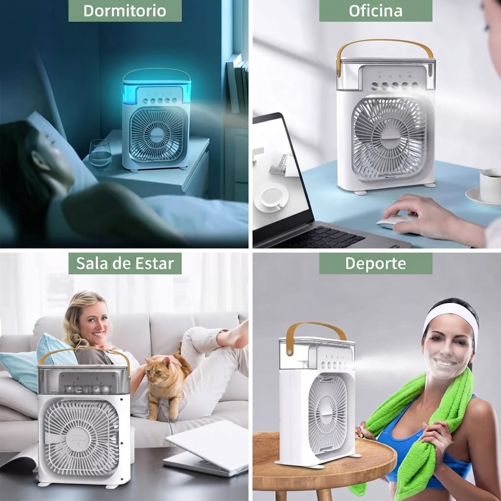 Mini Ventilador De Aire Acondicionado