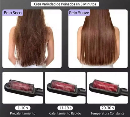 Cepillo alisador 2 en 1