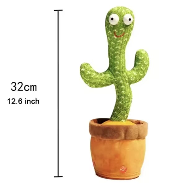 Juguete Cactus Bailarín Imita voz y Canta